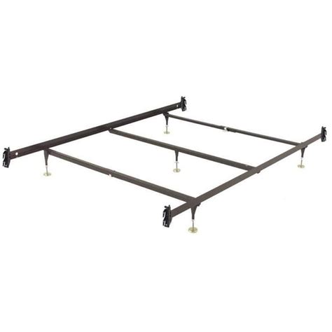 metal bed brackets|queen size metal bed frame.